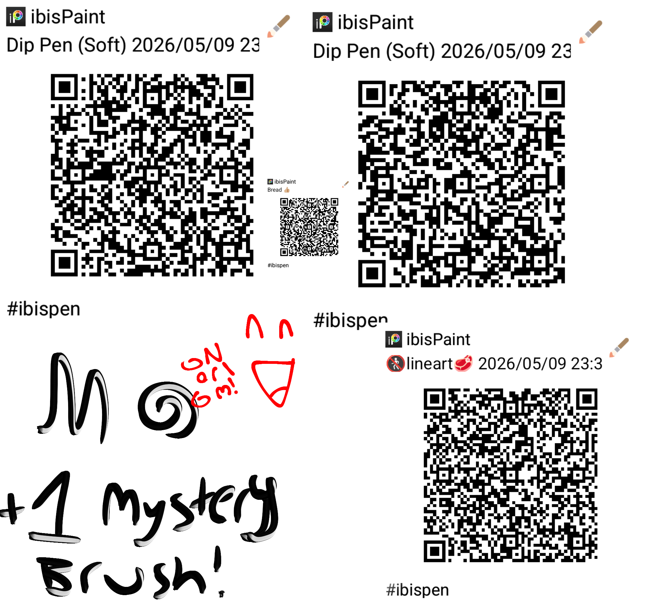 blind box brushes for free! - ibisPaint