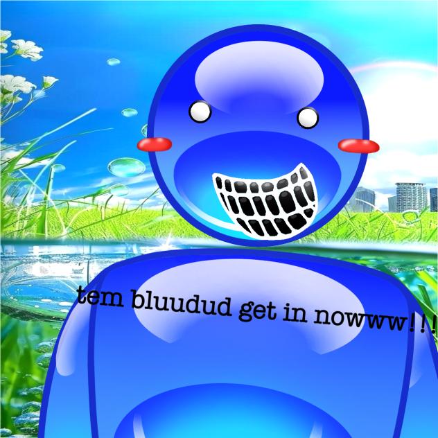 Bluudud but Frutiger Aero