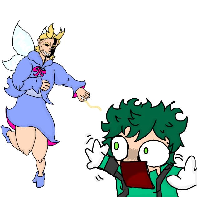 Deku and Fairy-God-Might