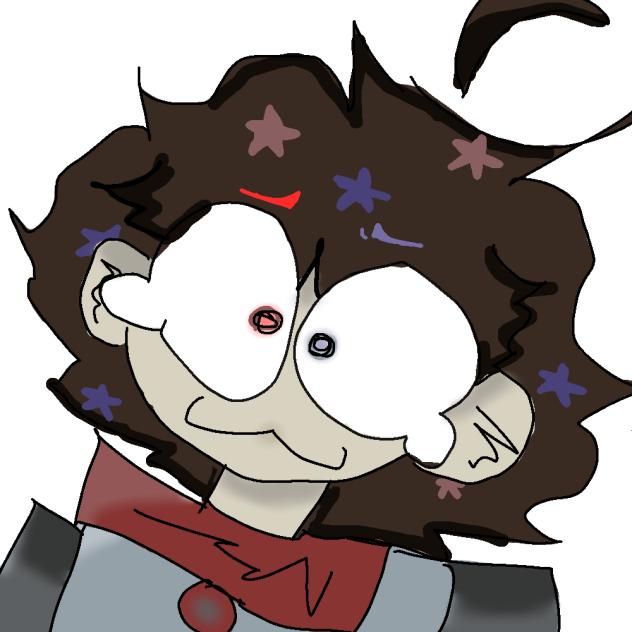 Red blue person