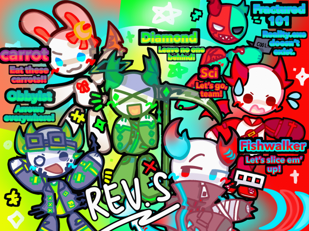 Phighting alpha ocs 🥹 - ibisPaint