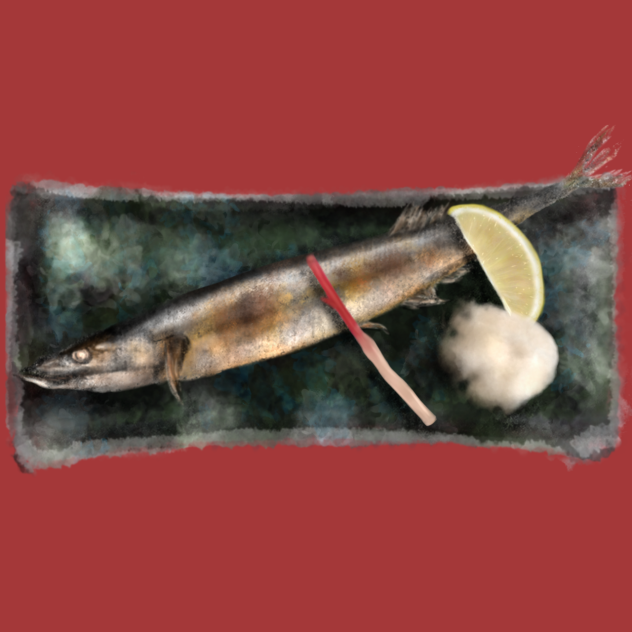 秋刀魚の塩焼き