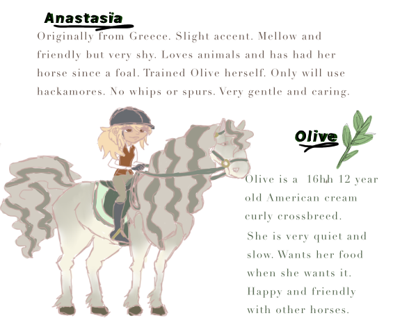 Ref for Anastasia and Olive