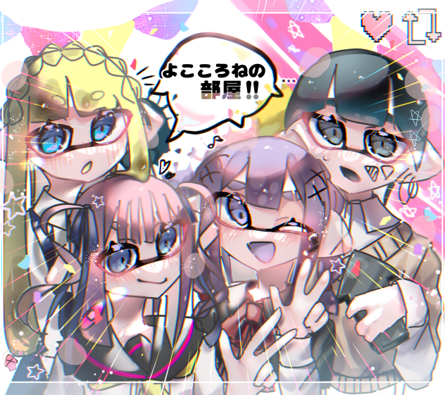 よこころね様の線画をお借りしました！！