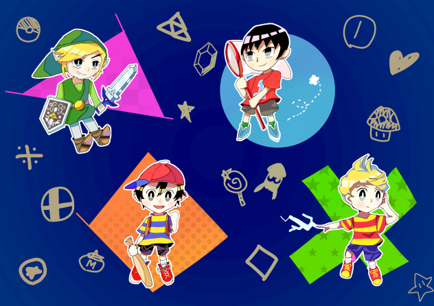 スマブラショタカルテット