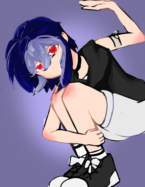 Ace in Anime style