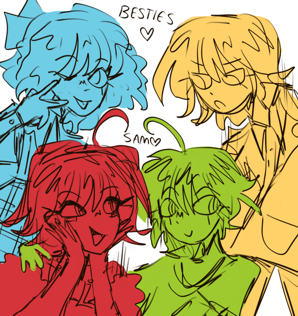 Childhood friends‼️