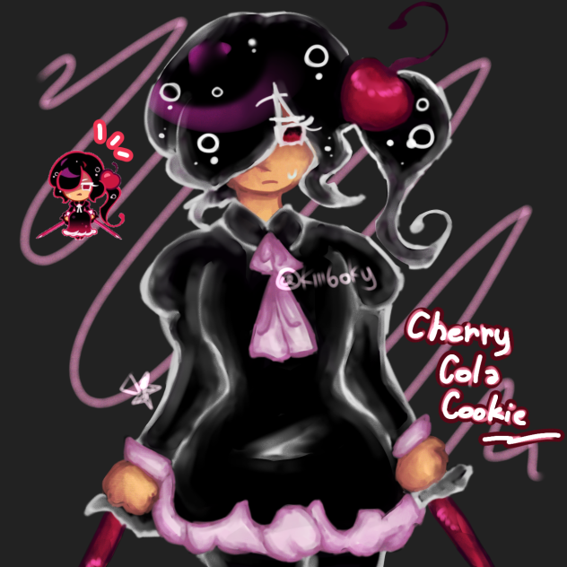 Cherry cola cookaay.. - ibisPaint