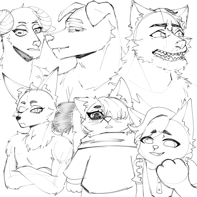 How do u draw furry