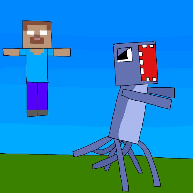 Running from the man with white eyes