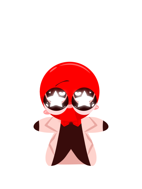 mini red art, for my best ^^