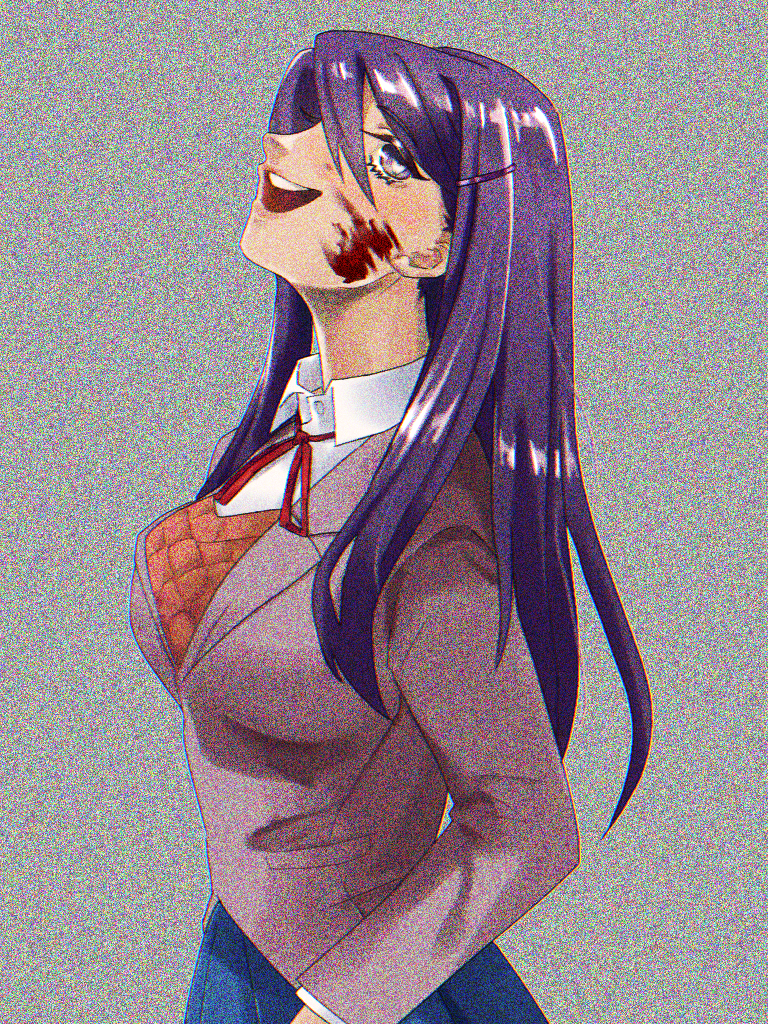Ddlc ユリﾁｬﾝ Ibispaint
