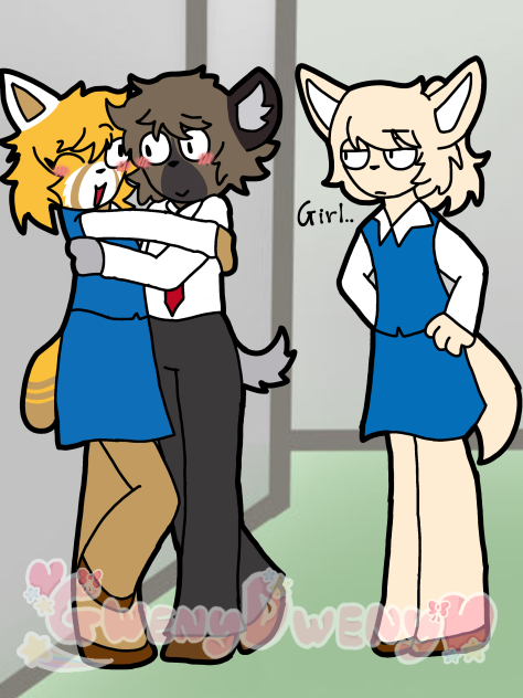 Old art of AGGRETSUKO