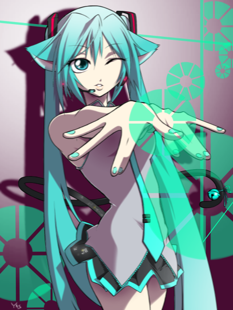 猫耳 初音ミクさん