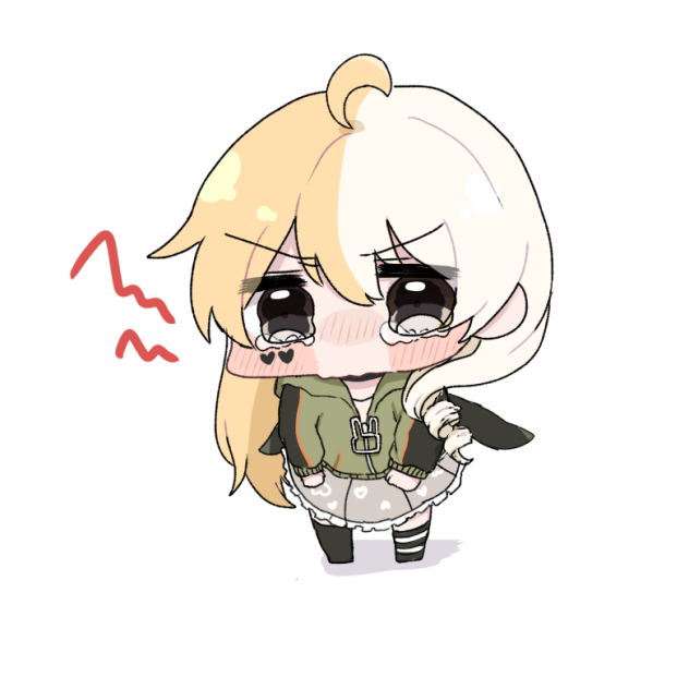 拗ねるメグ