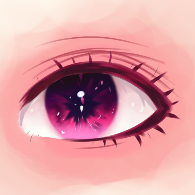 Mauve glassy eyes💕