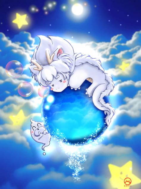 おねむの白龍ちゃん♡