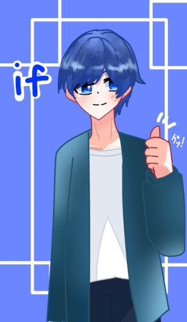 落書き　いふくん