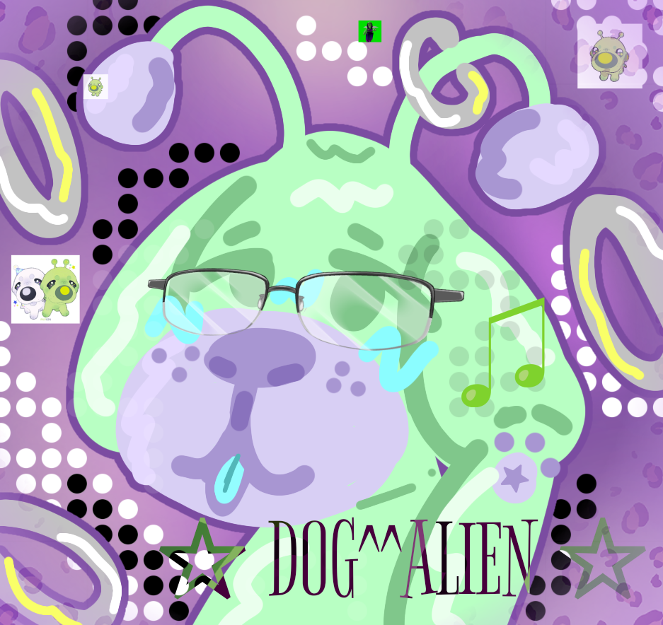 DOG^^ALIEN - ibisPaint