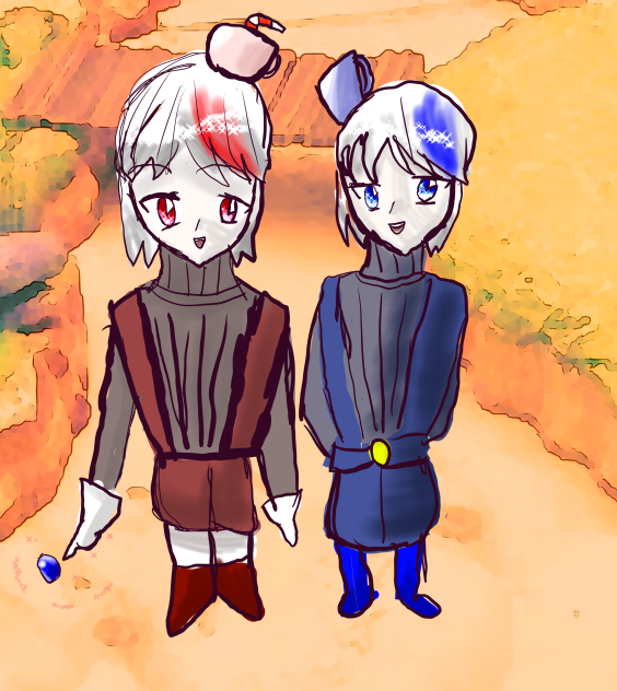 ❤️컵헤드랑 머그맨💙