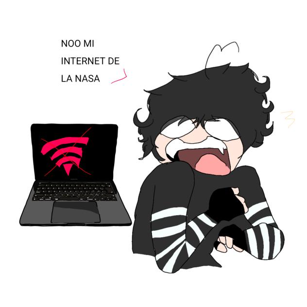 Cuando se le va el internet a Haru