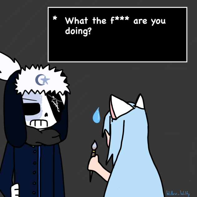 What the f are you doing