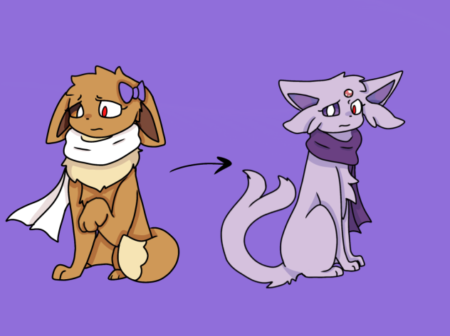 This is me as an Eeveelution