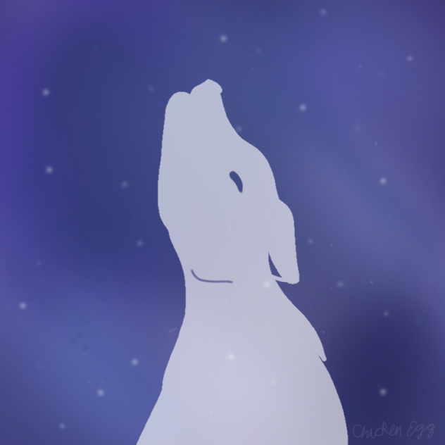 Wolf howling