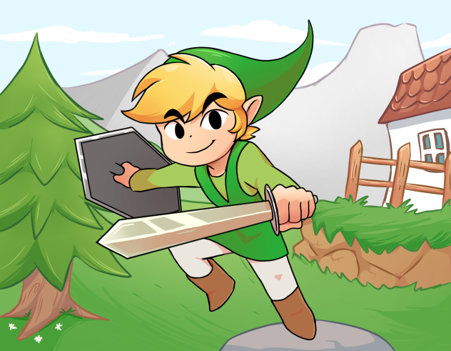 Toon Link - ibisPaint