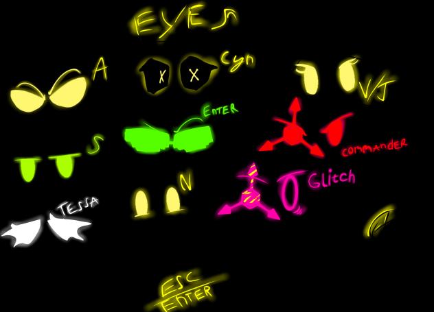 MD's eyes