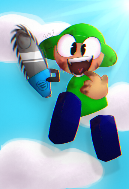 Bandu with a Chainsaw
