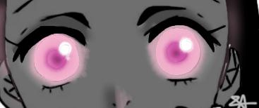 Nezuko's eyes