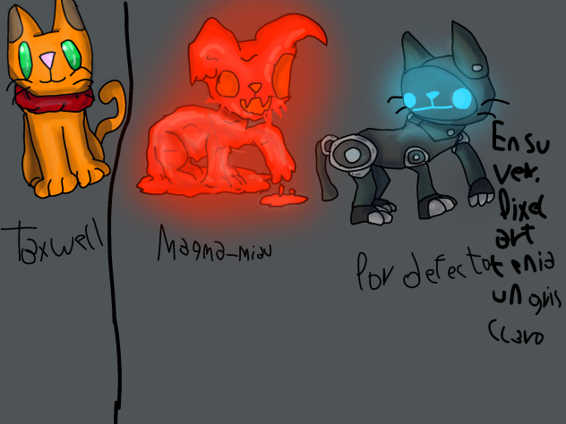 Gatos diseños