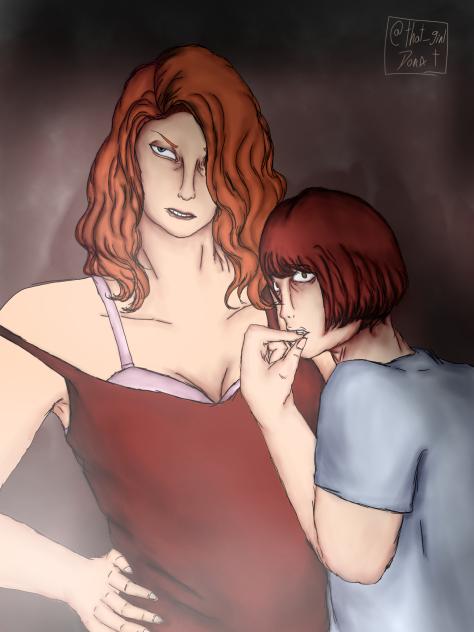 [NINAH] Seductive Woman & Cashier Girl