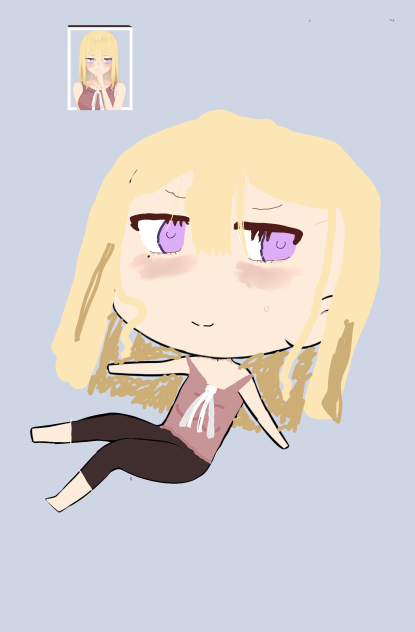 お兄ちゃんに頼まれて描いたよ