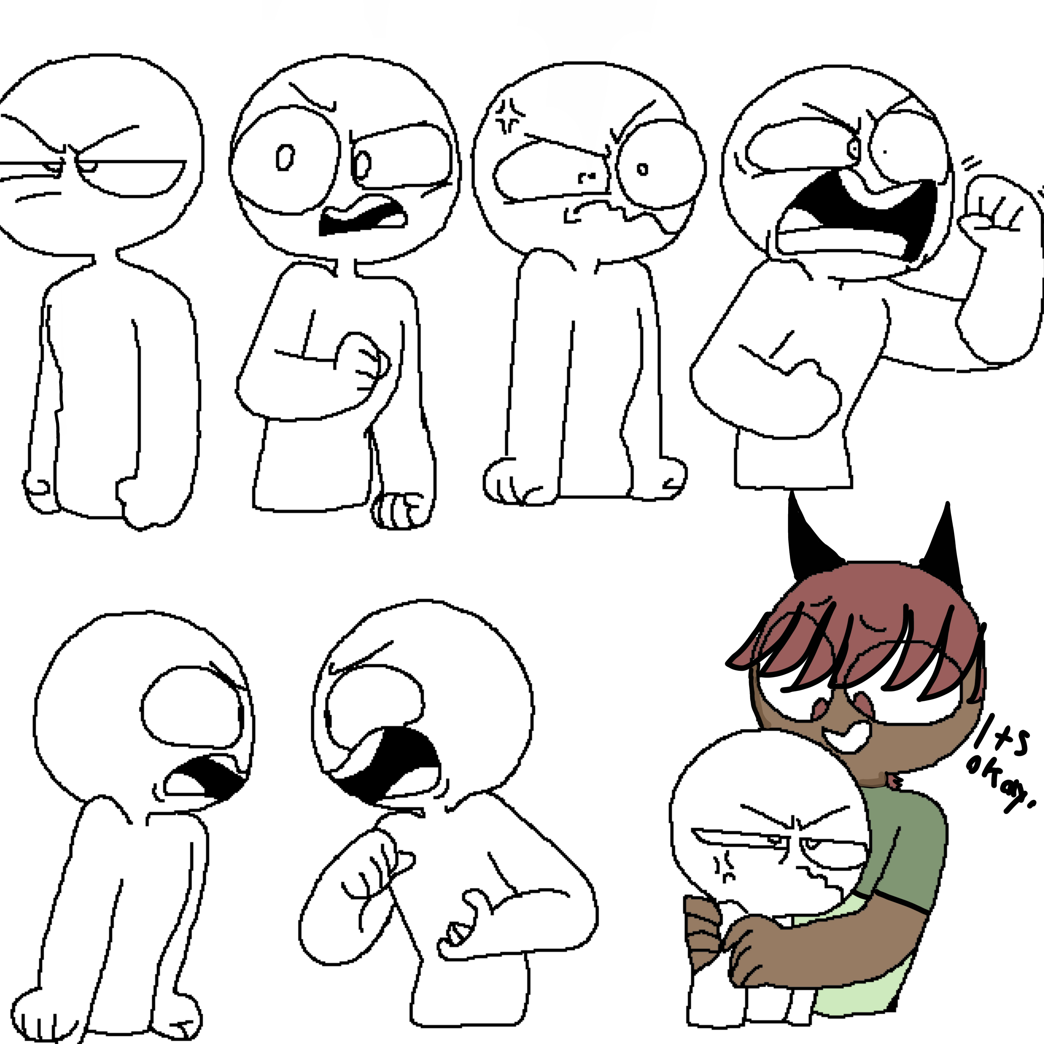 Fight collab - ibisPaint