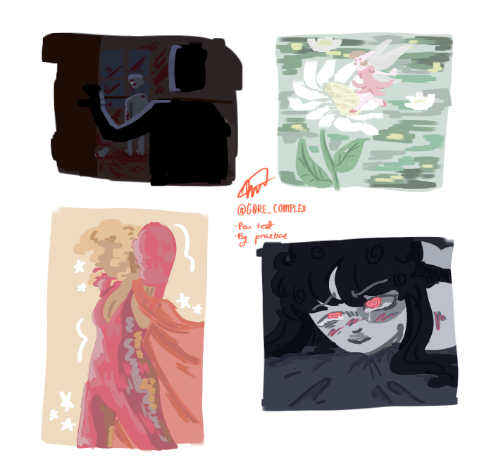 Pen plus color practice - ibisPaint