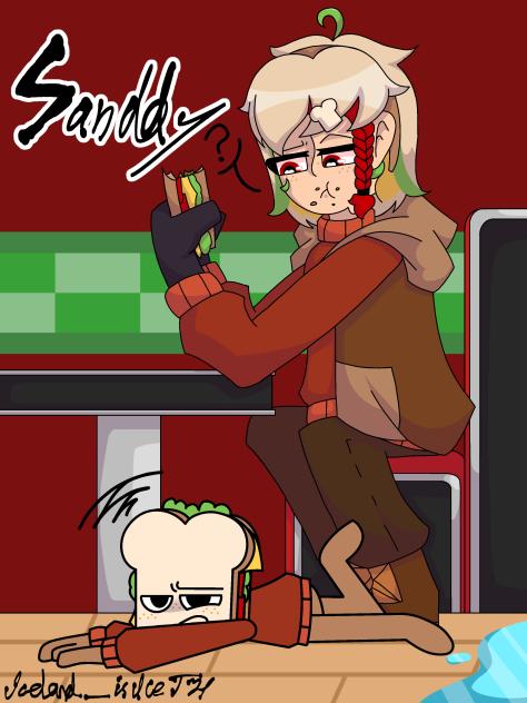 Dandy's world Sanddy Toon & Human
