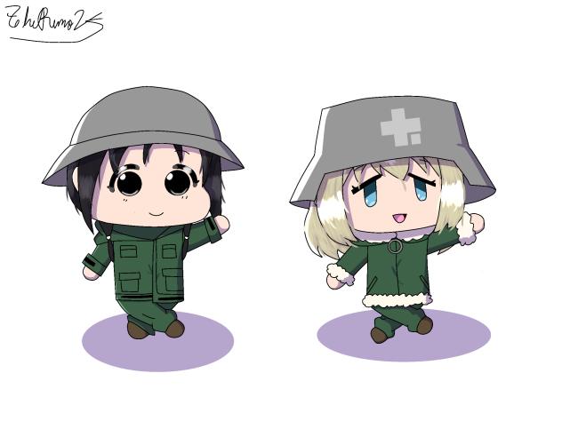 Chito & Yuuri (Chibi Version)