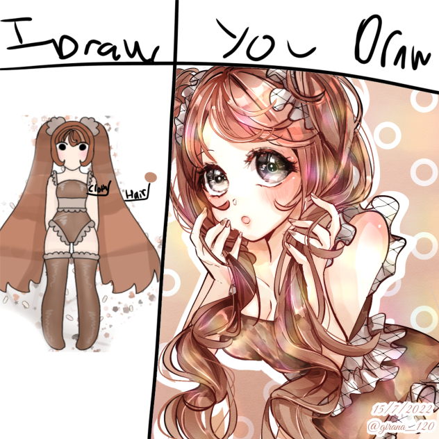 I draw you draw with Vivian