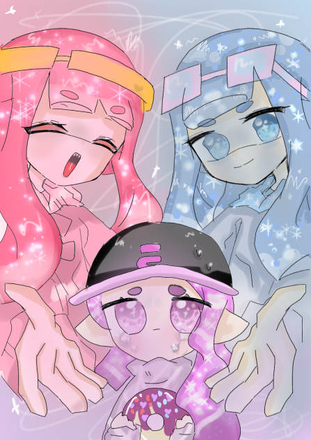 ぷりすぺの塗り絵大会
