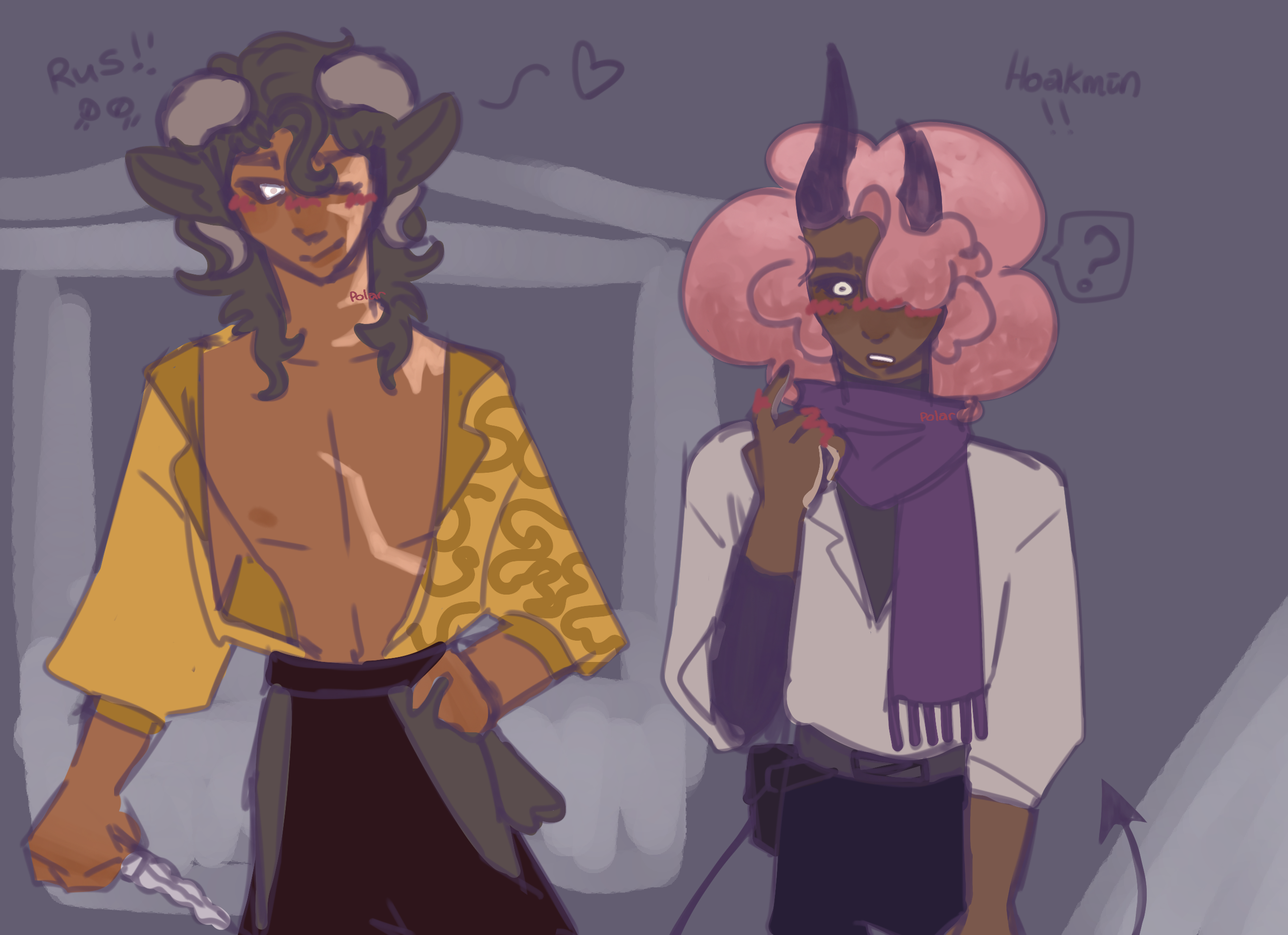 pretty men - ibisPaint