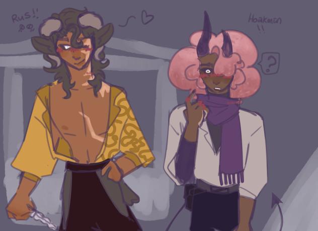 pretty men - ibisPaint