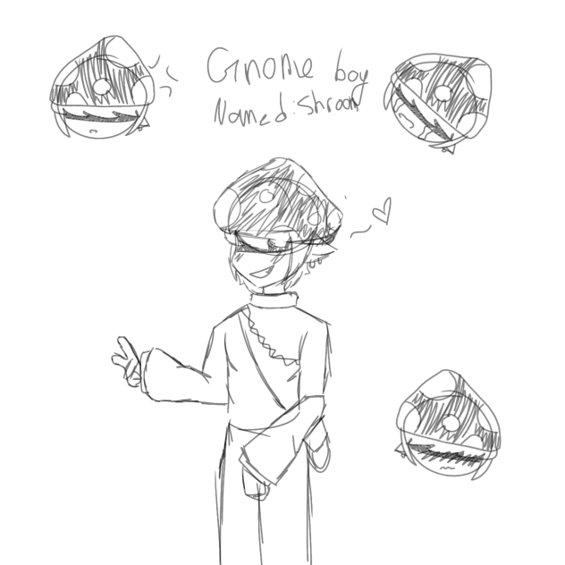 Gnome boy named 🍄 shroom
