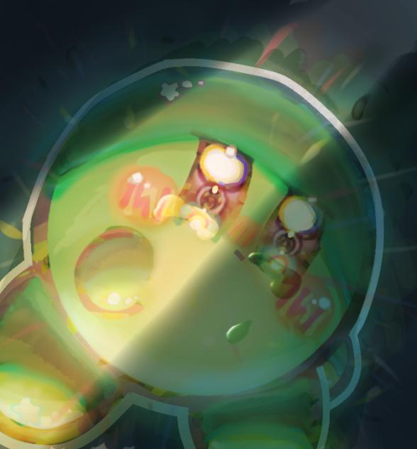 過去絵。目がチカチカすると思うから、動画見ないほうがいいかも、、