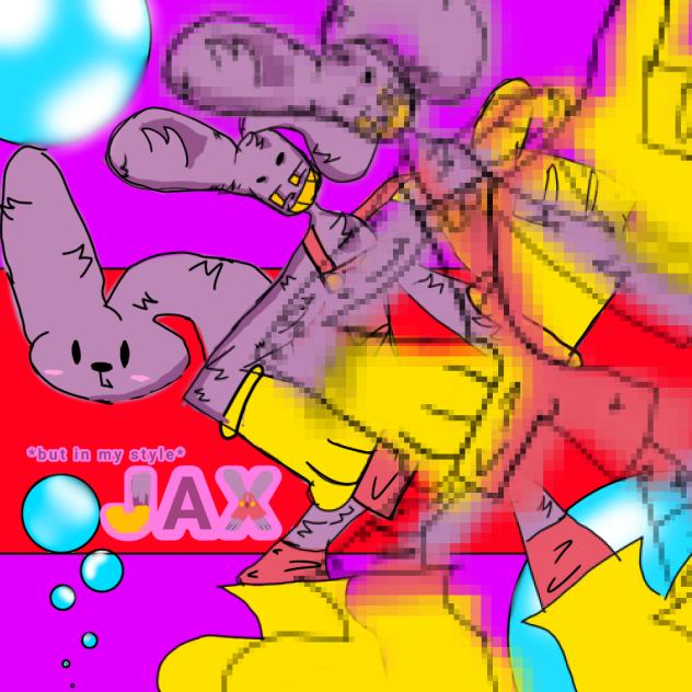 jax.. my 2nd hardest drawing😭