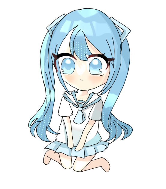 線画借りました！ありがとう(о´∀`о)