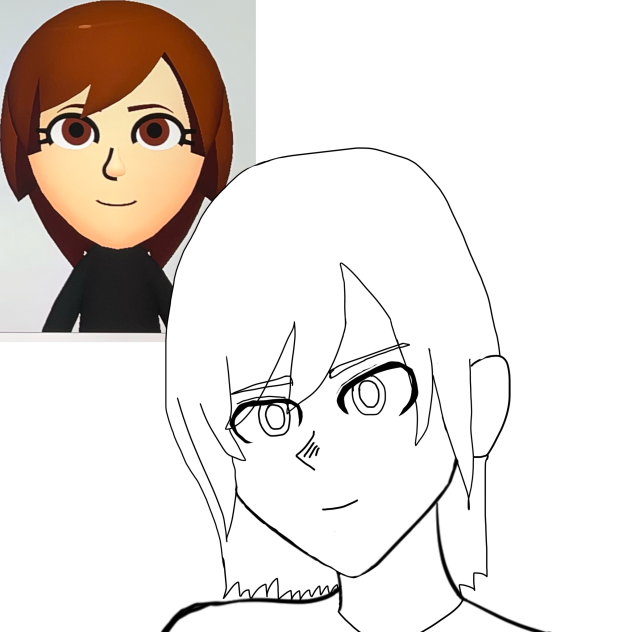 Miiで適当に作った人描いたらすごかった