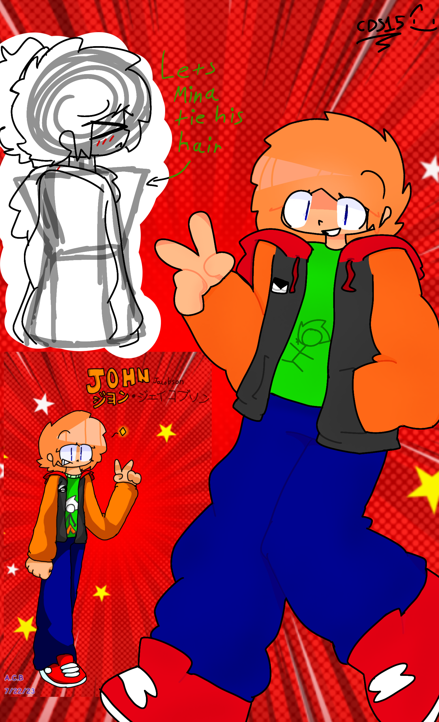 John after a few months - ibisPaint