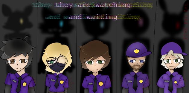 five fan art